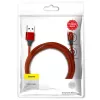 Cavo USB-A a Lightning Baseus Yiven 1,8 m, uscita 2 A, rosso, guaina in elastomero termoplastico