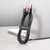 Cavo di ricarica rapida Cafule intrecciato BASEUS - USB Type-A a Type-C 2A - 2 m - nero (nylon)