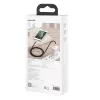 Cavo di trasferimento dati Cafule Fast Charge BASEUS - USB Type-A a Lightning - 480 Mbit/s (2,4 A PD) - 1 m - nero