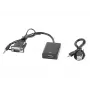 Adattatore per cavo video LANBERG HDMI tipo A (Standard) VGA (D-Sub) 0,2 m nero