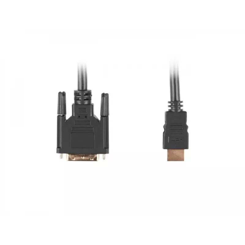 Cavo LANBERG HDMI(m)->DVI-d(m)(18+1) Single Link con connettori placcati oro - 3 m nero