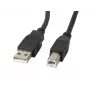 Cavo LANBERG USB-a(m)->USB-b(m) 2.0 5 m nero
