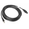 Cavo LANBERG USB-a(m)->USB-b(m) 2.0 5 m nero