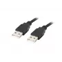 Cavo LANBERG USB-A M/m 2.0 1 m nero