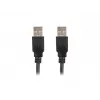 Cavo LANBERG USB-A M/m 2.0 1 m nero