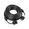 Cavo VGA LANBERG CA-VGAC-10CC-0150-B — 15 m, VGA (D-Sub) maschio-maschio, nero, nucleo in ferrite