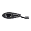 Trust Dalyx 23775 adattatore multiporta USB-C 7 in 1, USB-C 3.2, HDMI, RJ-45 Gigabit Ethernet, lettore SD/microSD, argento