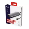Trust Dalyx 23775 adattatore multiporta USB-C 7 in 1, USB-C 3.2, HDMI, RJ-45 Gigabit Ethernet, lettore SD/microSD, argento