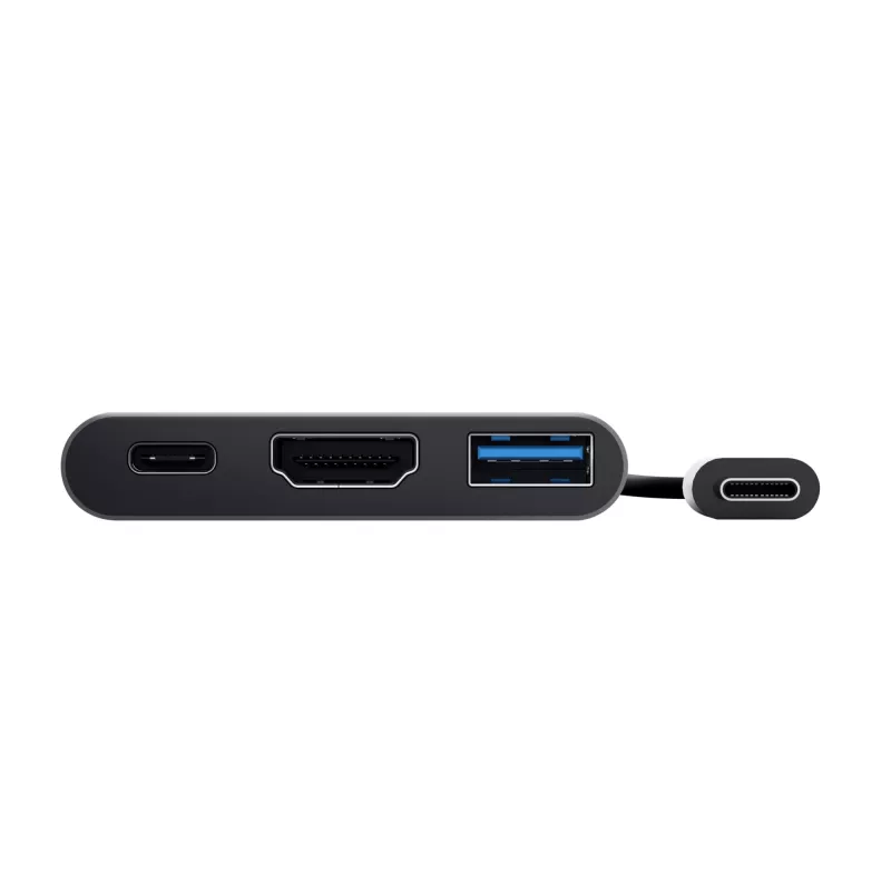 Trust Dalyx USB 3.2 Gen 1 (3.1 Gen 1) Type-C alluminio, nero