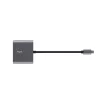 Trust Dalyx USB 3.2 Gen 1 (3.1 Gen 1) Type-C alluminio, nero