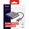 Trust Dalyx USB 3.2 Gen 1 (3.1 Gen 1) Type-C alluminio, nero