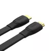 Cavo HDMI Unitek C11063BK-2M 2 m, HDMI 2.0, 18 Gbit/s, 4K@60Hz, ARC, piatto nero