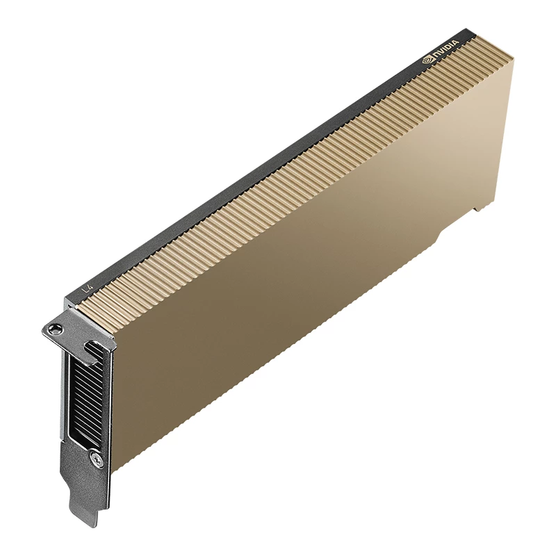 Modulo PNY NVIDIA L4 24GB 1x staffa LP Low Profile con staffa ATX montata PCIe x16 Gen 4.0