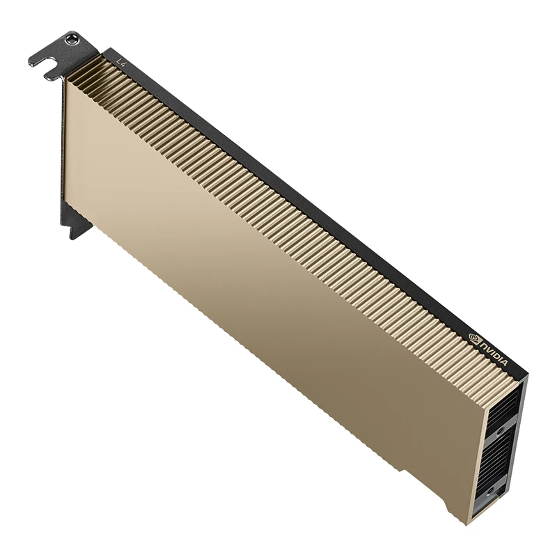 Modulo PNY NVIDIA L4 24GB 1x staffa LP Low Profile con staffa ATX montata PCIe x16 Gen 4.0