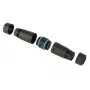 Techly IWP-MD C6-IP68T cambia-sesso per cavi RJ-45 nero