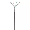 Techly F/UTP cavo in matassa Cat.5E CCA 305 m solid outdoor nero ITP8-RIS-0305LO