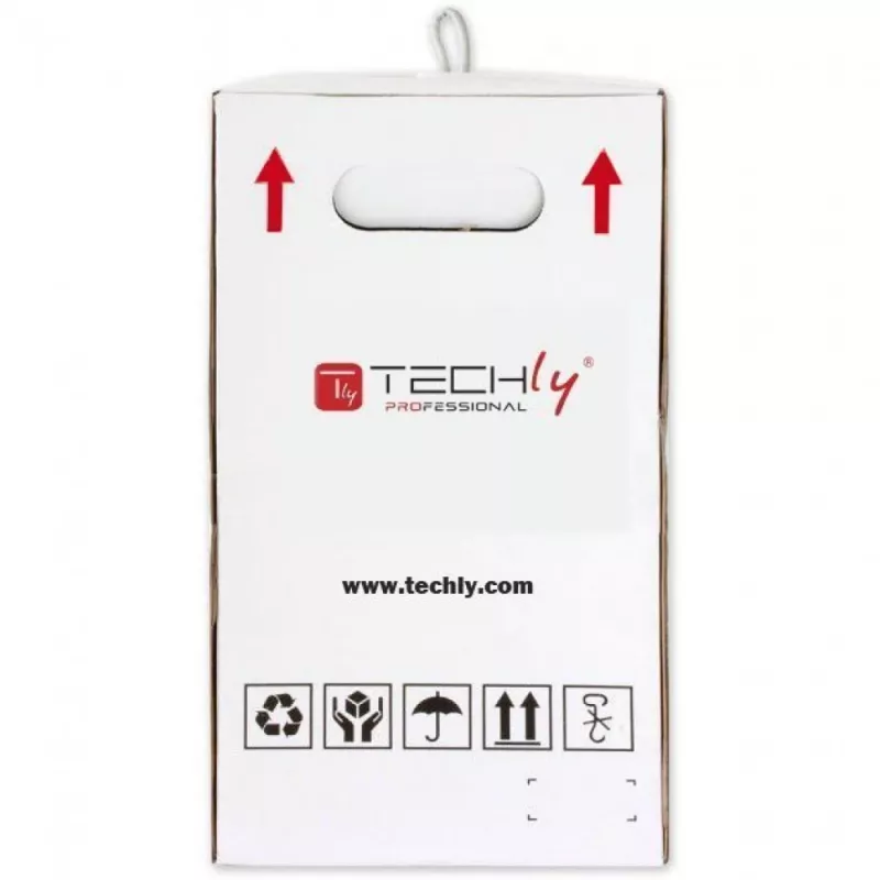 Cavo di rete TECHLY Cat6 S/FTP ITP9-RIS-0305, 305 m, 250 MHz, CCA, grigio