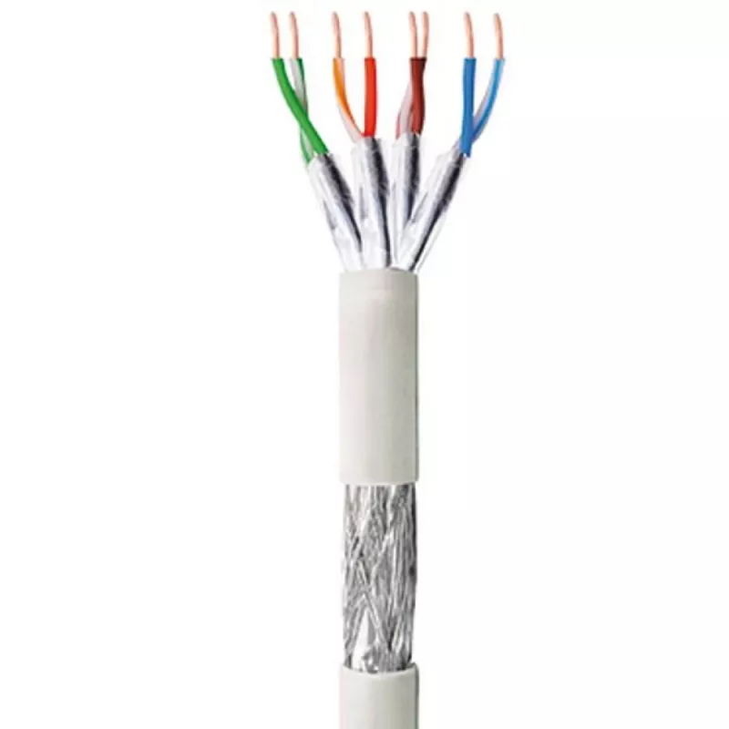 Cavo di rete TECHLY Cat6 S/FTP ITP9-RIS-0305, 305 m, 250 MHz, CCA, grigio