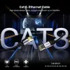 UNITEK cavo Ethernet RJ-45 LAN Cat.8 (S/FTP) 1 m