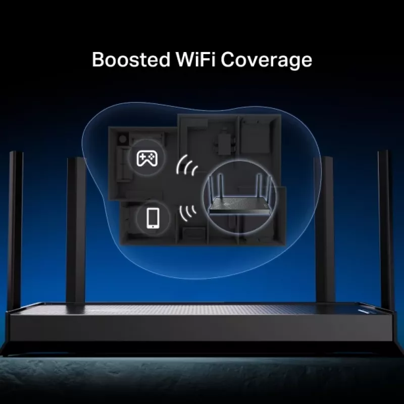 TP-Link Archer BE3600 router wireless 2,5 Gigabit Ethernet dual band (2,4 GHz / 5 GHz) nero