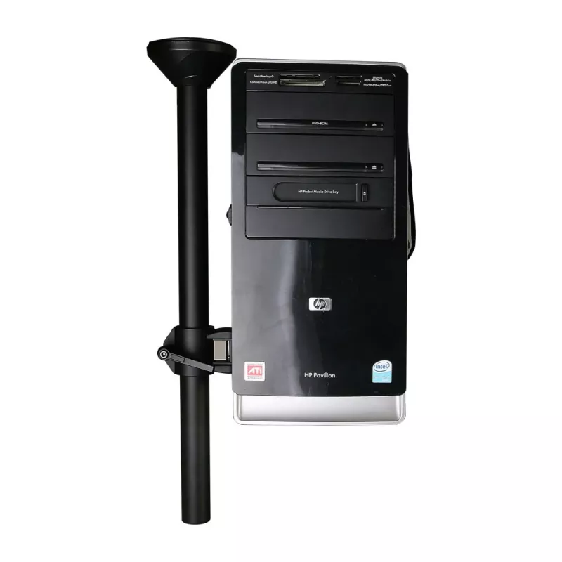 Techly ICA-CS 63 supporto CPU supporto CPU da tavolo nero