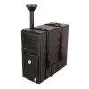 Techly ICA-CS 63 supporto CPU supporto CPU da tavolo nero