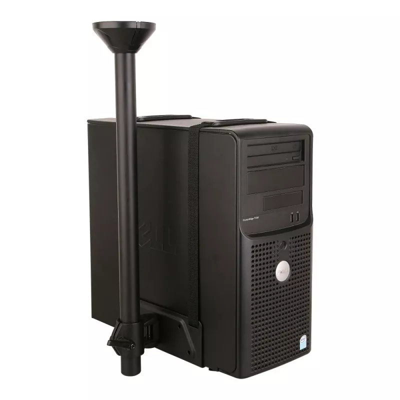 Techly ICA-CS 63 supporto CPU supporto CPU da tavolo nero