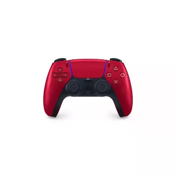 Gamepad wireless Sony DualSense rosso — controller Bluetooth per PlayStation 5, 0,28 kg, tasti: Indietro/Elimina/Menu/Opzioni/Start/Turbo