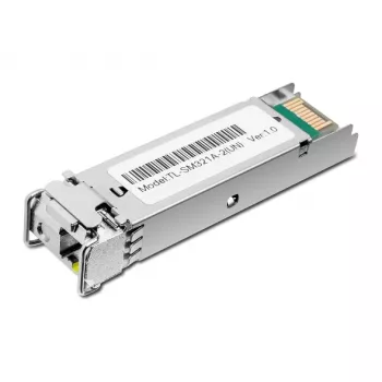 Modulo SFP TP-Link Gigabit Single-Mode WDM Bi-Directional, fibra ottica, 1250 Mbit/s, SFP, LC (UPC), 9/125 µm, BX