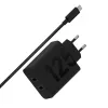 Caricabatterie Motorola TurboPower 125W Duo universale nero AC ricarica rapida per interni