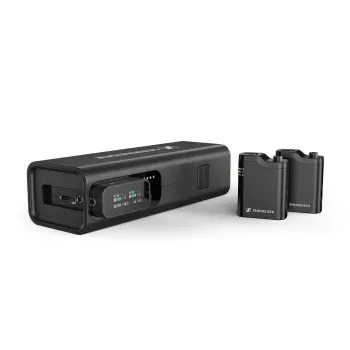 Set microfono a condensatore wireless Sennheiser PROFILE Wireless 2 canali – omnidirezionale, 48 kHz, portata 245 m, batteria 7 h