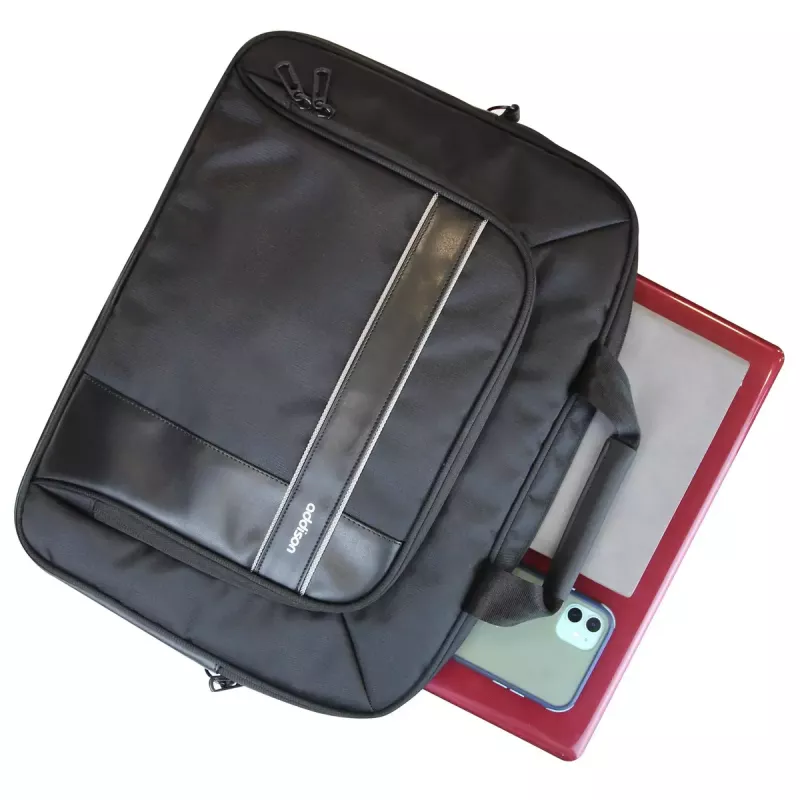 Borsa top loader Addison CORNELL 14 custodia per notebook 14.1 pollici — nylon, 362×38×245 mm, nero