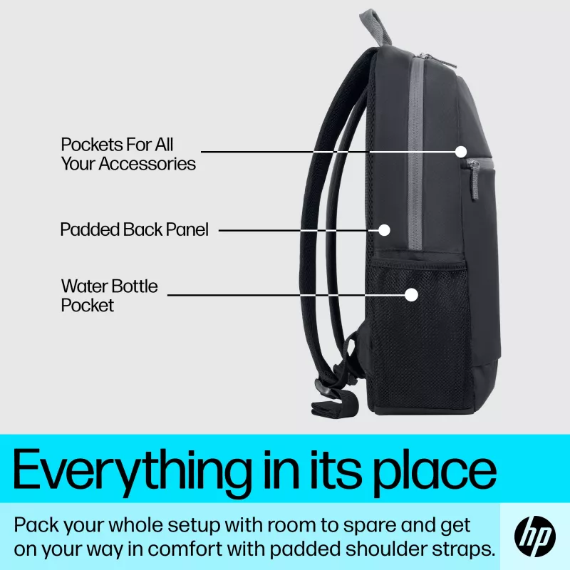 Zaino per laptop HP 15,6 pollici, zaino, 370 g