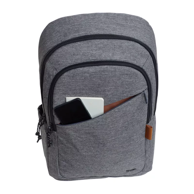 Zaino Trust Avana 40,6 cm 16 pollici grigio 3 scomparti