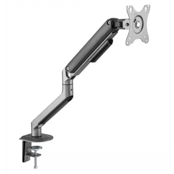 Supporto per monitor Gembird MA-DA1-05 morsetto/passo da tavolo per schermi 17–32 pollici, VESA 75x75–100x100, portata max 9 kg, grigio