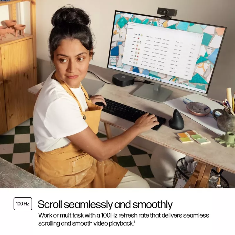 HP monitor da scrivania - Serie 5 524sh - 24 inch - 1920x1080 (FHD) - IPS - regolabile in altezza
