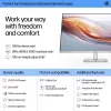HP monitor da scrivania - Serie 5 524sh - 24 inch - 1920x1080 (FHD) - IPS - regolabile in altezza