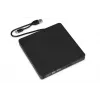 Unità ottica IBOX IED03 DVD±RW USB 3.1 Gen1 (USB-C) nero, vassoio, 24x CD / 8x DVD
