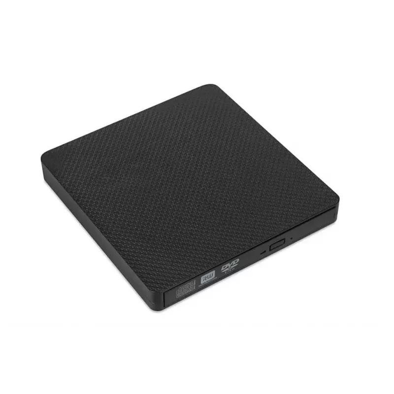 Unità ottica IBOX IED03 DVD±RW USB 3.1 Gen1 (USB-C) nero, vassoio, 24x CD / 8x DVD