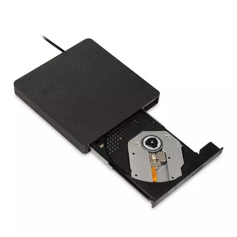 Unità ottica IBOX IED03 DVD±RW USB 3.1 Gen1 (USB-C) nero, vassoio, 24x CD / 8x DVD