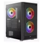 Aerocool PGS Graphite-G-BK-v2 FRGB case per PC Midi Tower, ATX, nero