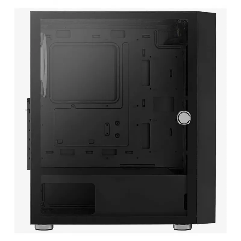 Aerocool PGS Graphite-G-BK-v2 FRGB case per PC Midi Tower, ATX, nero