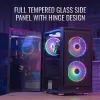 Aerocool PGS Graphite-G-BK-v2 FRGB case per PC Midi Tower, ATX, nero