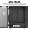 Aerocool PGS Graphite-G-BK-v2 FRGB case per PC Midi Tower, ATX, nero