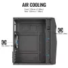 Aerocool PGS Raider Mini-G-BK-v3 case per PC, nero