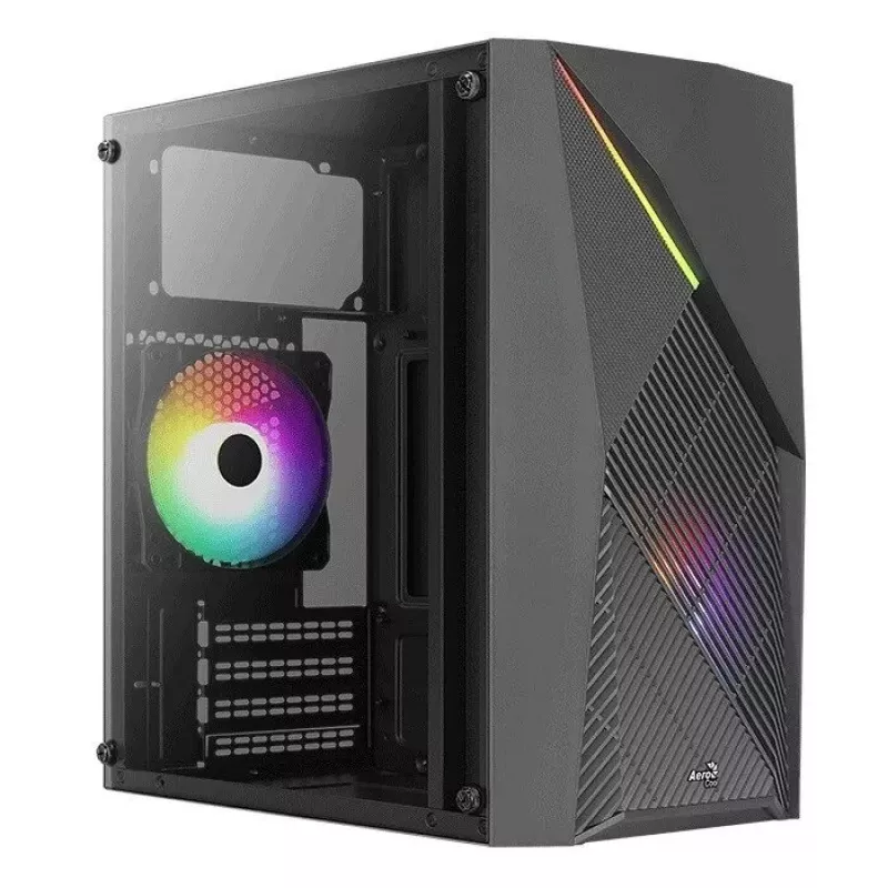 Aerocool PGS Raider Mini-G-BK-v3 case per PC, nero