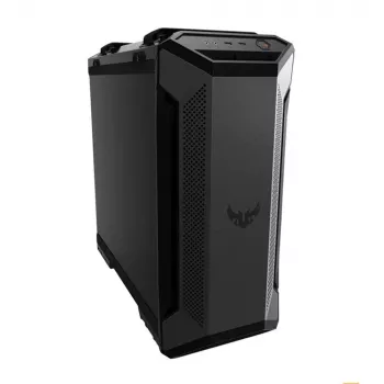 Case PC ASUS TUF Gaming GT501 Midi Tower — nero, supporta ATX/Micro‑ATX/Mini‑ITX/E‑ATX, 3x120mm anteriore, 1x140mm posteriore, GPU 42 cm, dissipatore CPU 18 cm