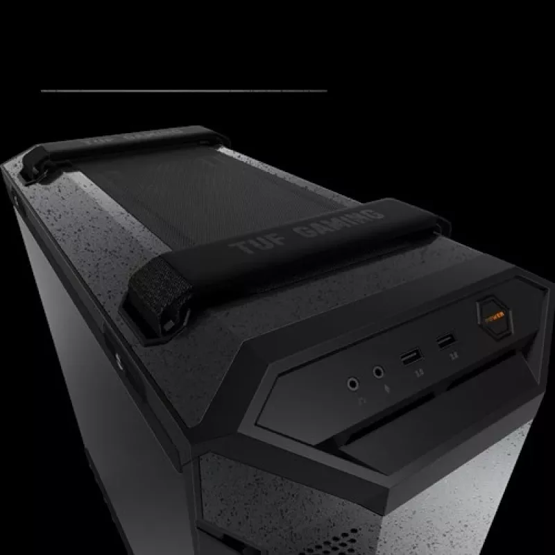 ASUS TUF Gaming GT501 case per PC Midi Tower, ATX, pannello laterale con finestra, nero