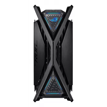 Case PC ASUS ROG Hyperion GR701 BTF Edition Tower — nero, vetro temperato, supporto per E-ATX/ATX/microATX, GPU 46 cm, radiatore superiore 420 mm