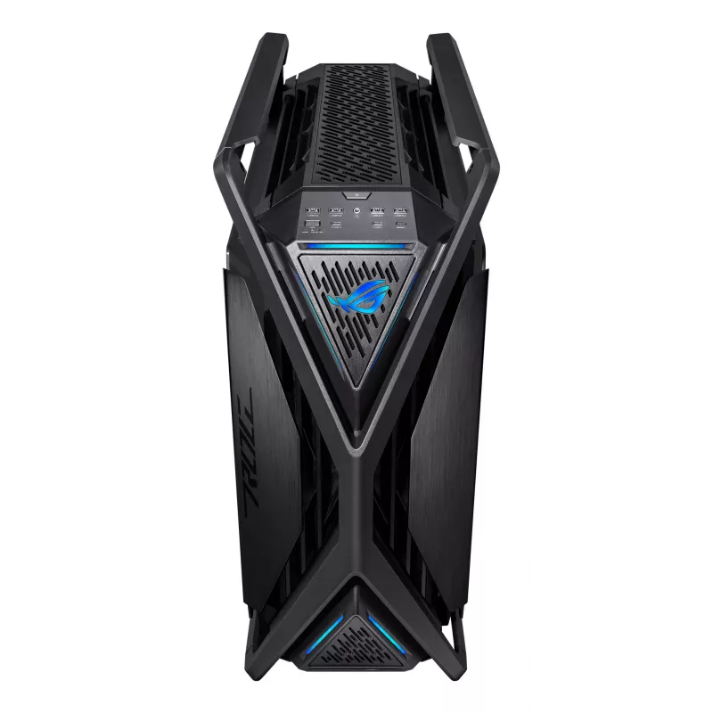 Case PC ASUS ROG Hyperion GR701 BTF Edition Tower — nero, vetro temperato, supporto per E-ATX/ATX/microATX, GPU 46 cm, radiatore superiore 420 mm